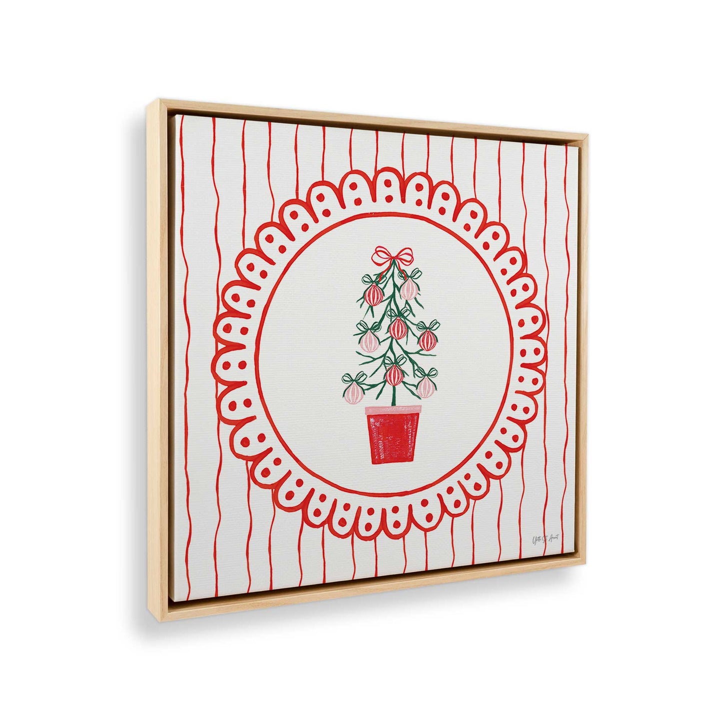 [Color:American Maple], Picture of the corner of the art