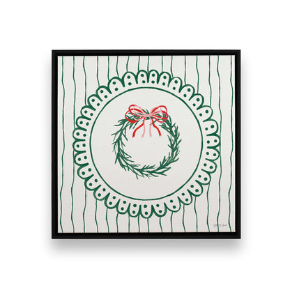 [Color:Satin Black], Picture of art in a Satin Black frame