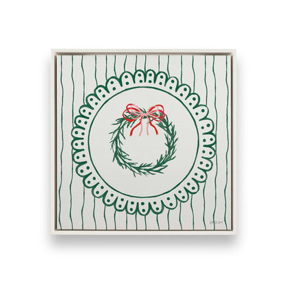 [Color:Opaque White], Picture of art in a White frame