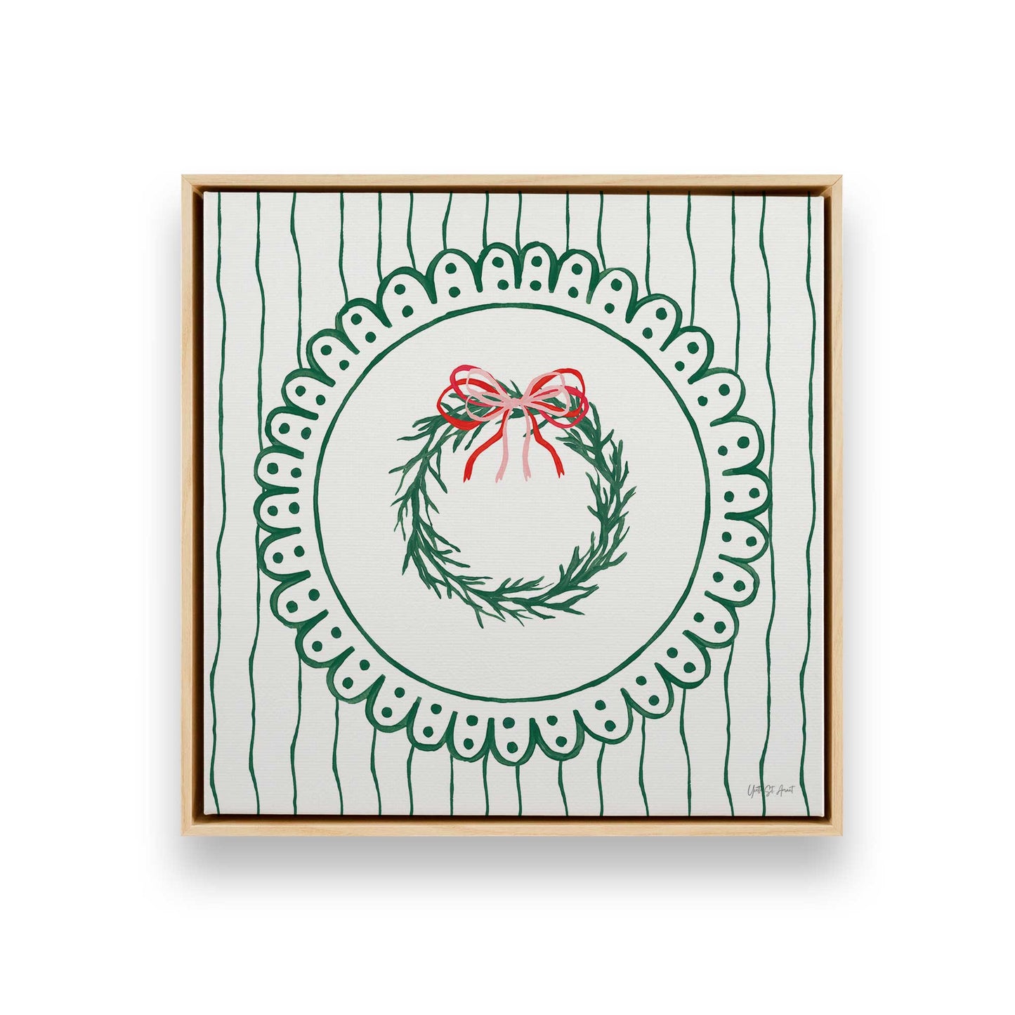 [Color:American Maple], Picture of art in an American Maple frame