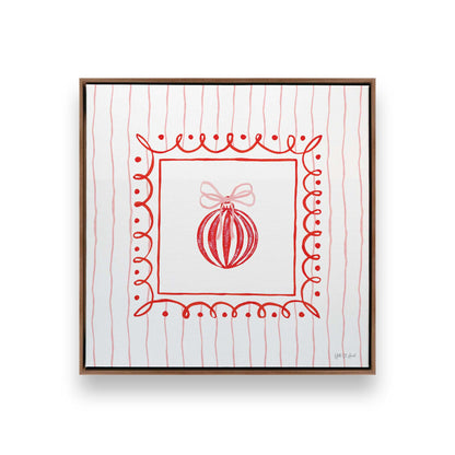 [Color:Walnut], Picture of art in a Walnut frame