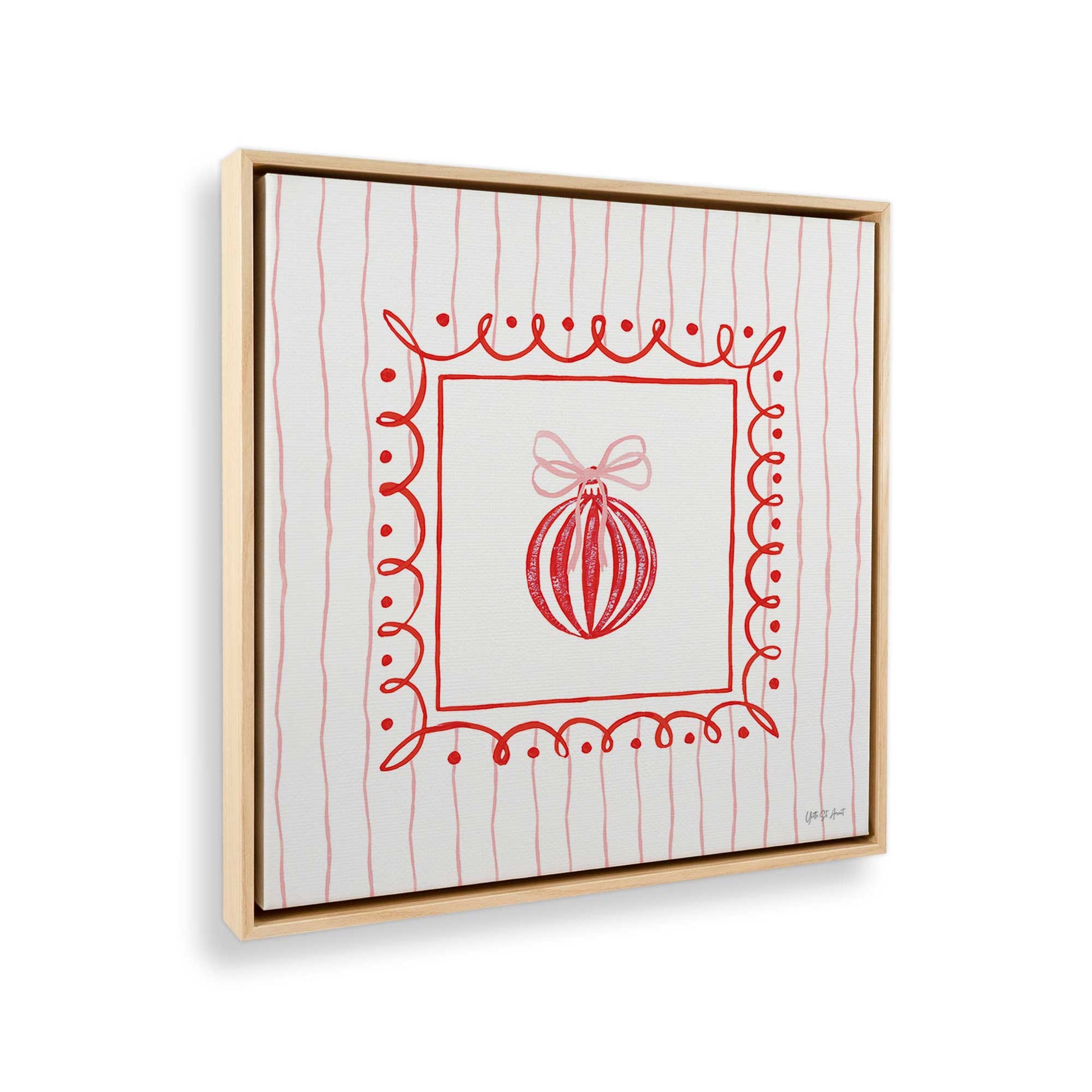 [Color:American Maple], Picture of the corner of the art