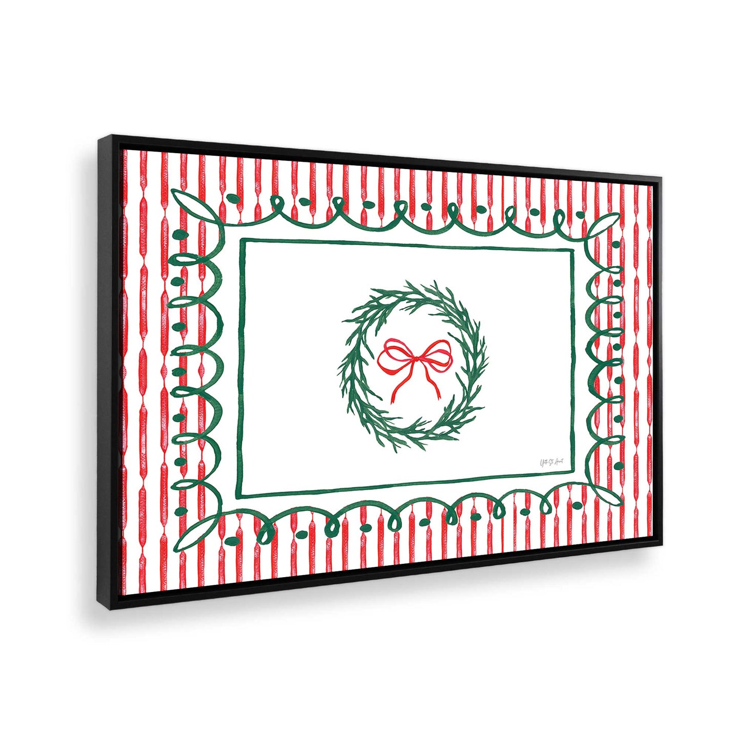 [Color:Satin Black], Picture of the corner of the art