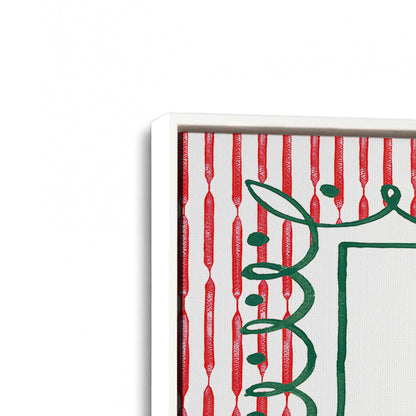 [Color:Opaque White], Picture of art in a White frame at an angle