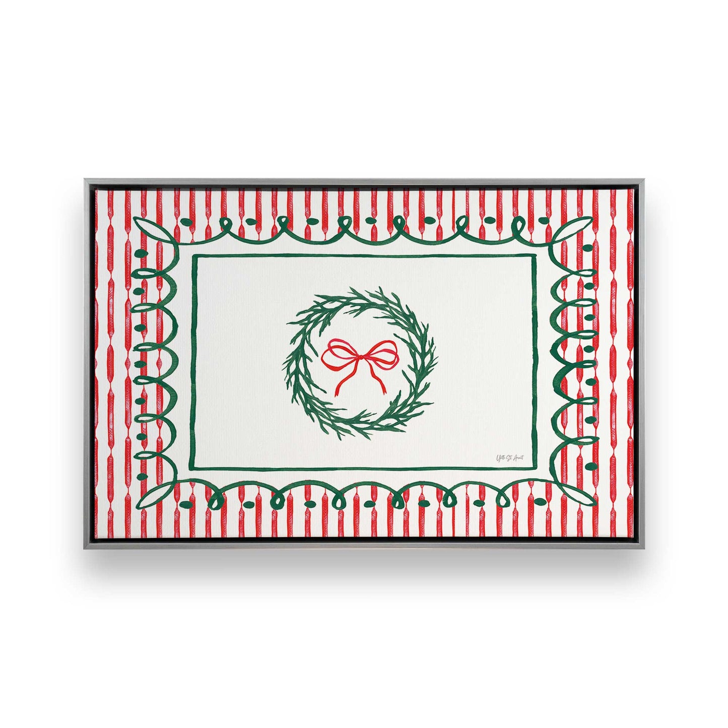 [Color:Polished Chrome], Picture of art in a Polished Chrome frame