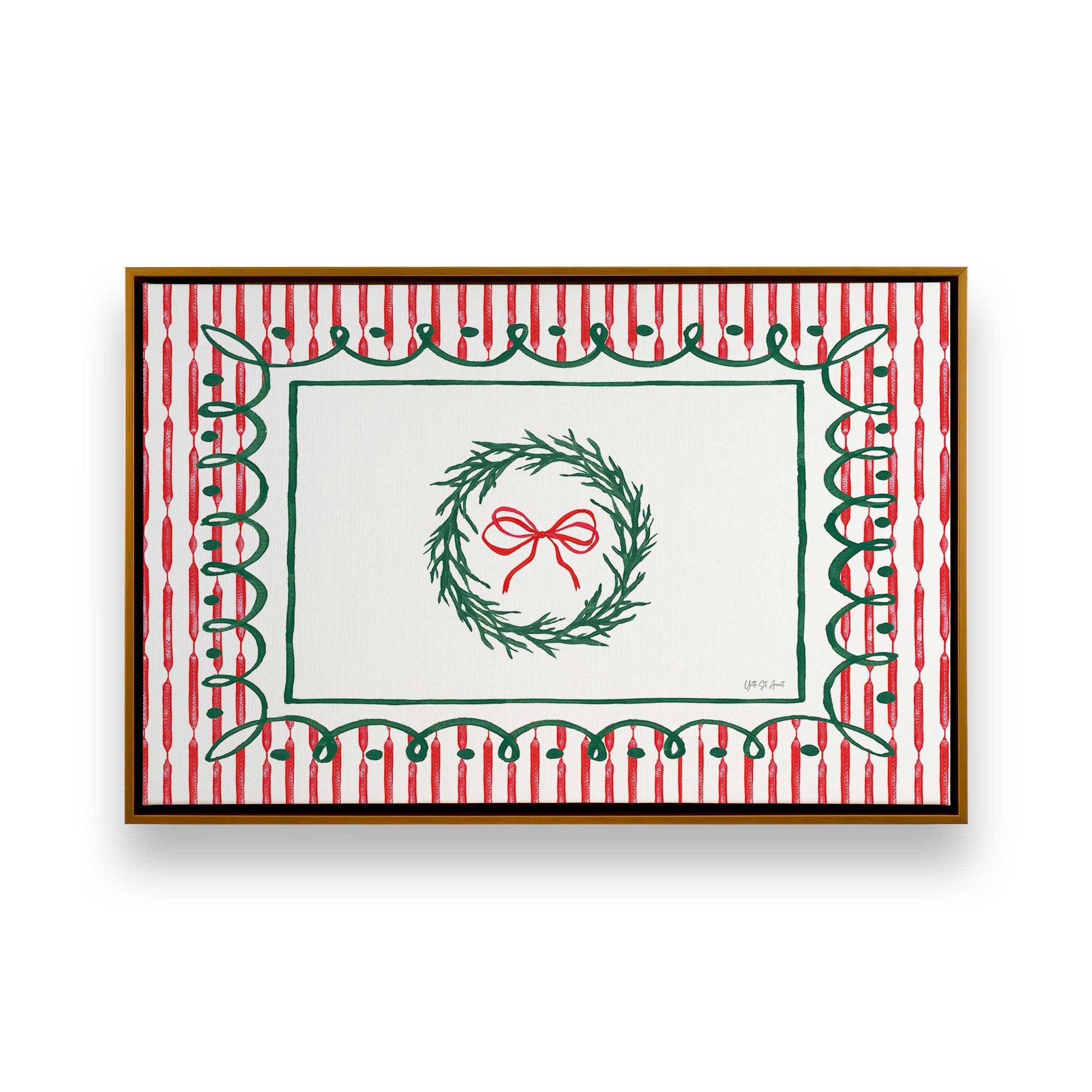 [Color:Polished Gold], Picture of art in a Polished Gold frame