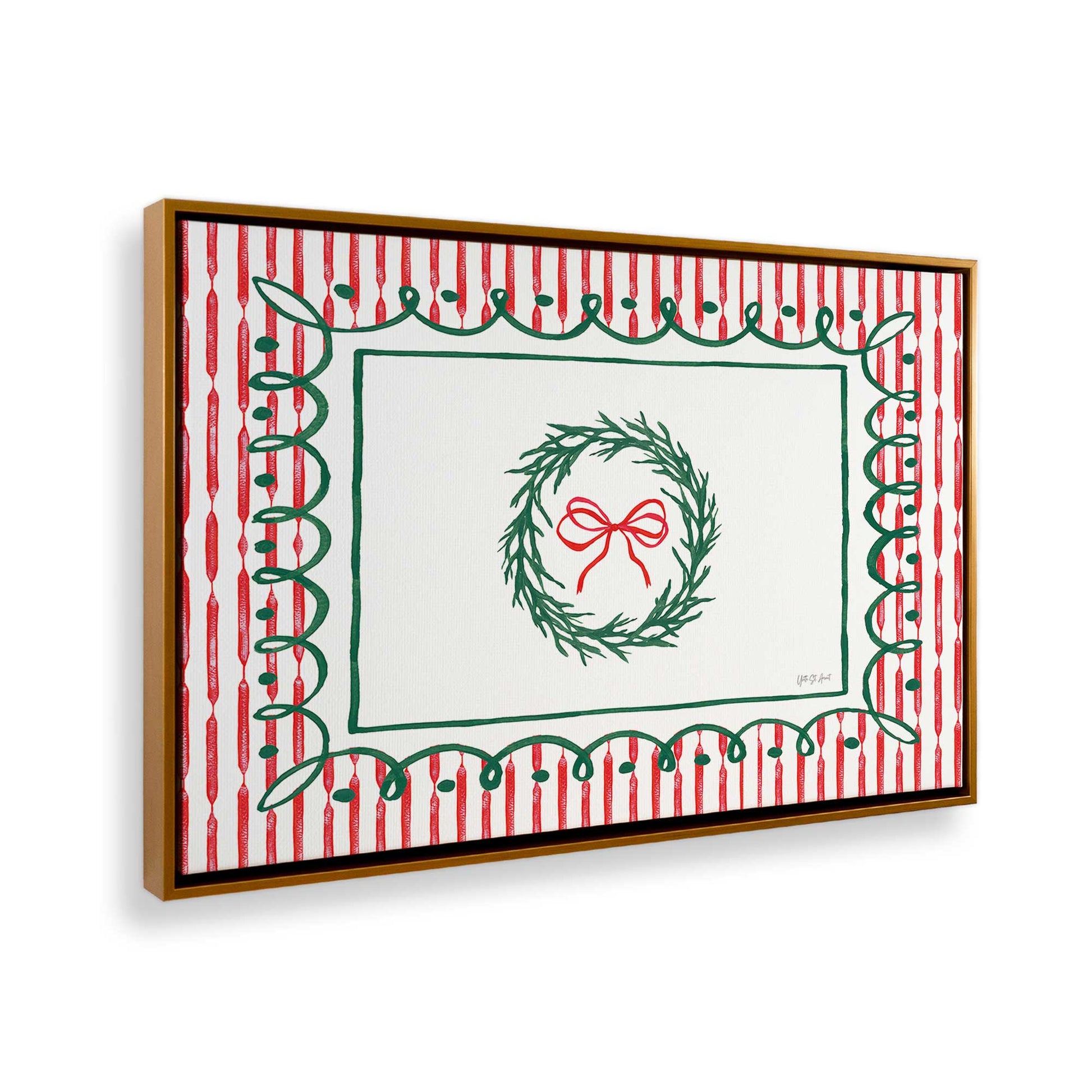 [Color:Polished Gold], Picture of the corner of the art