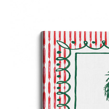 [Color:Stretched Canvas], Picture of the corner of the art