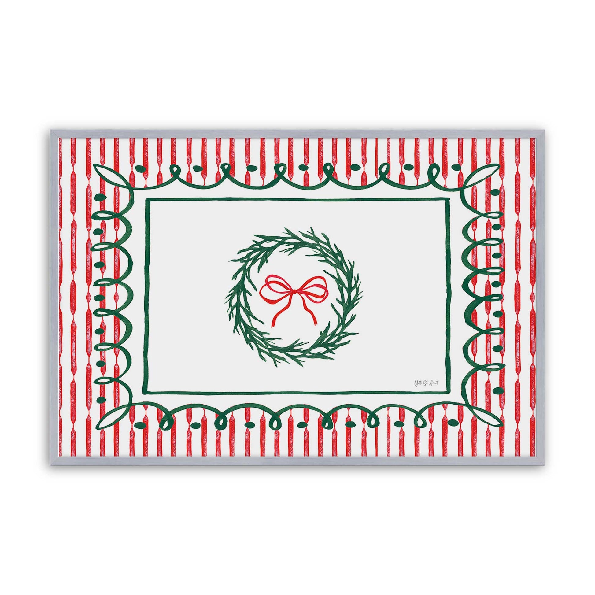 [Color:Polished Chrome], Picture of art in a Polished Chrome frame