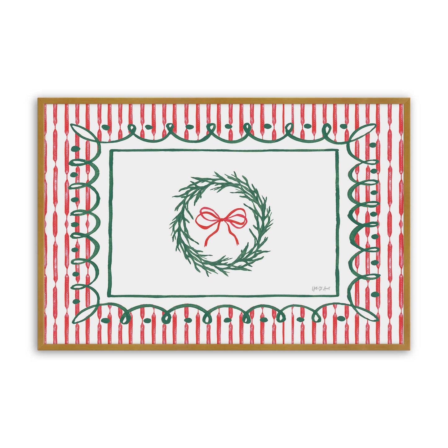 [Color:Polished Gold], Picture of art in a Polished Gold frame