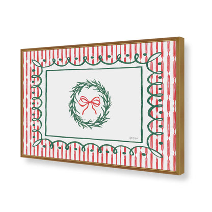 [Color:Polished Gold], Picture of art in a Polished Gold frame of the corner