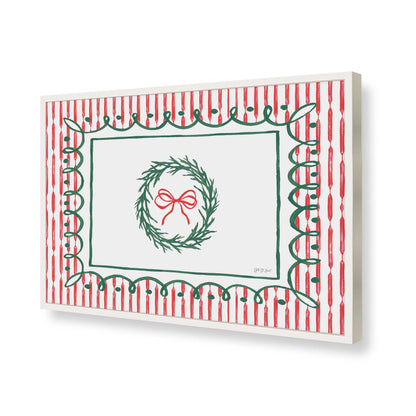 [Color:Opaque White], Picture of art in a Opaque White frame of the corner