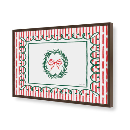 [Color:Belvinder Brown], Picture of art in a Belvinder Brown frame of the corner