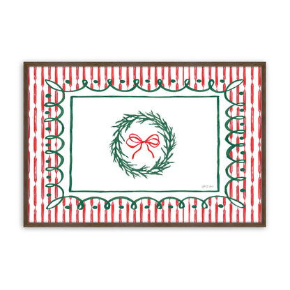 [Color:Walnut], Picture of art in a Walnut frame