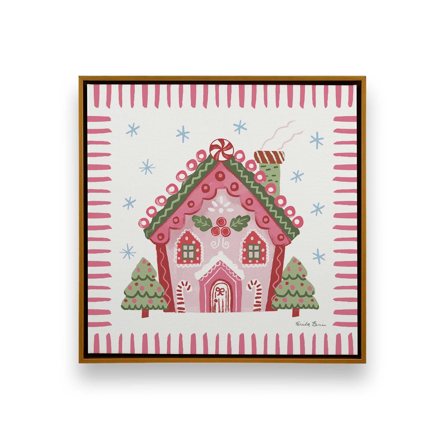 [Color:Polished Gold], Picture of art in a Polished Gold frame