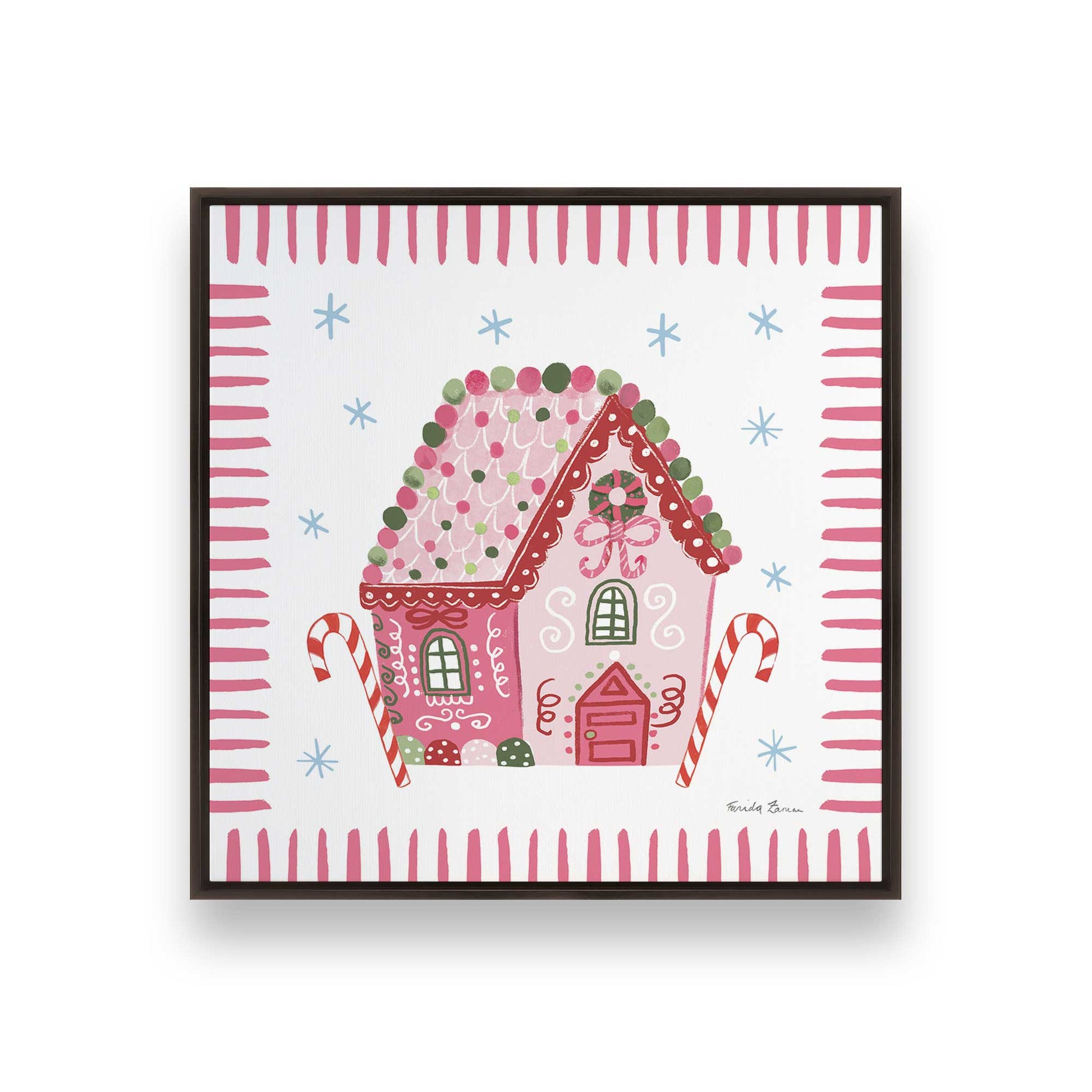 [Color:Espresso], Picture of art in a Espresso frame