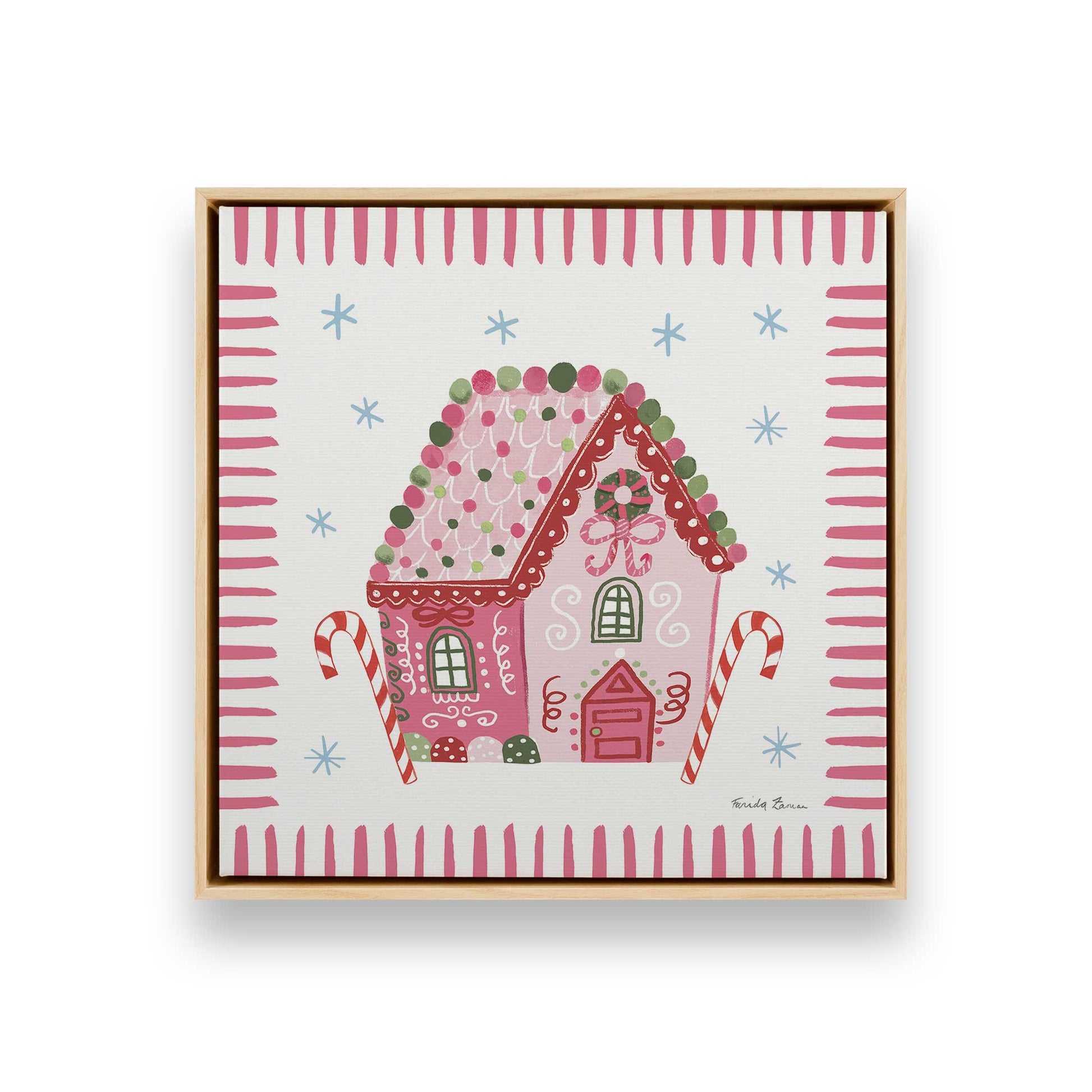 [Color:American Maple], Picture of art in an American Maple frame