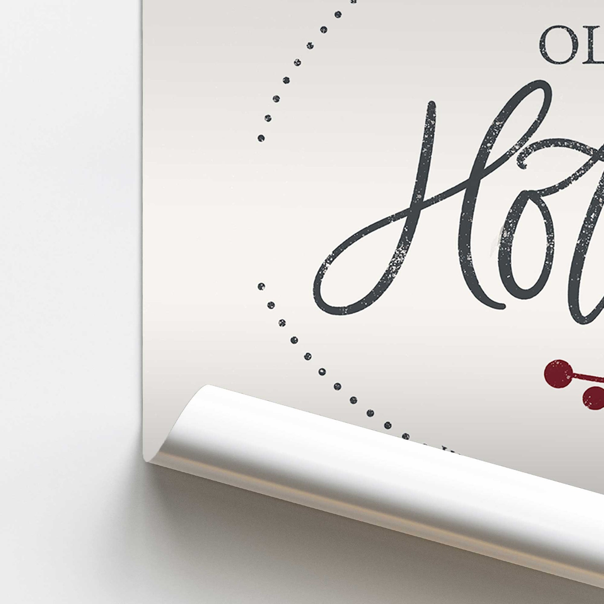 [color:Rolled Print], Picture of close up of art