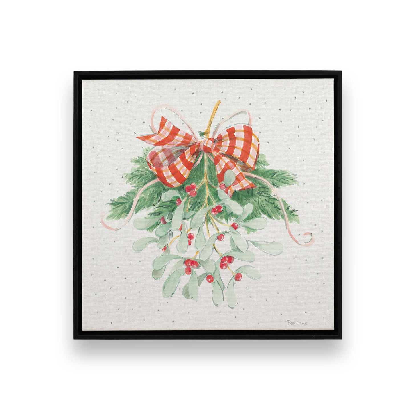 [Color:Satin Black], Picture of art in a Satin Black frame