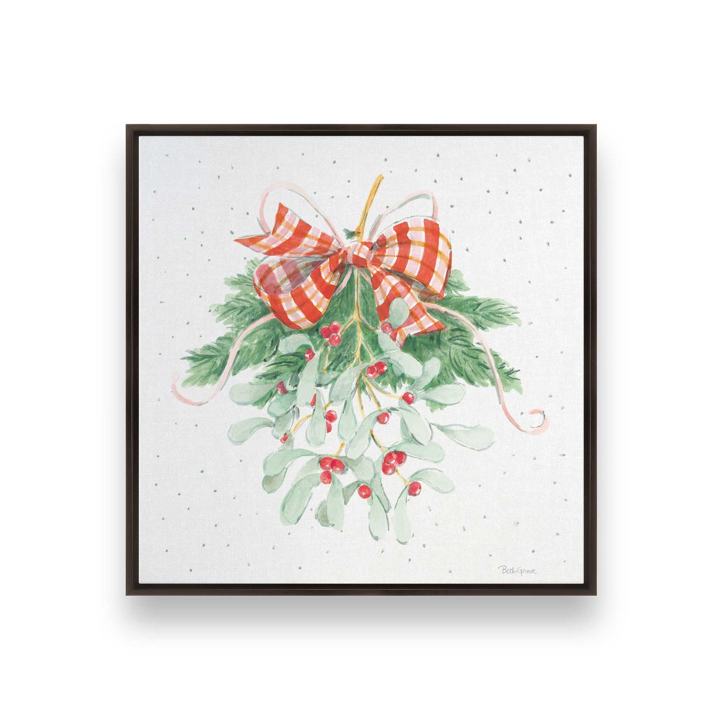 [Color:Espresso], Picture of art in a Espresso frame