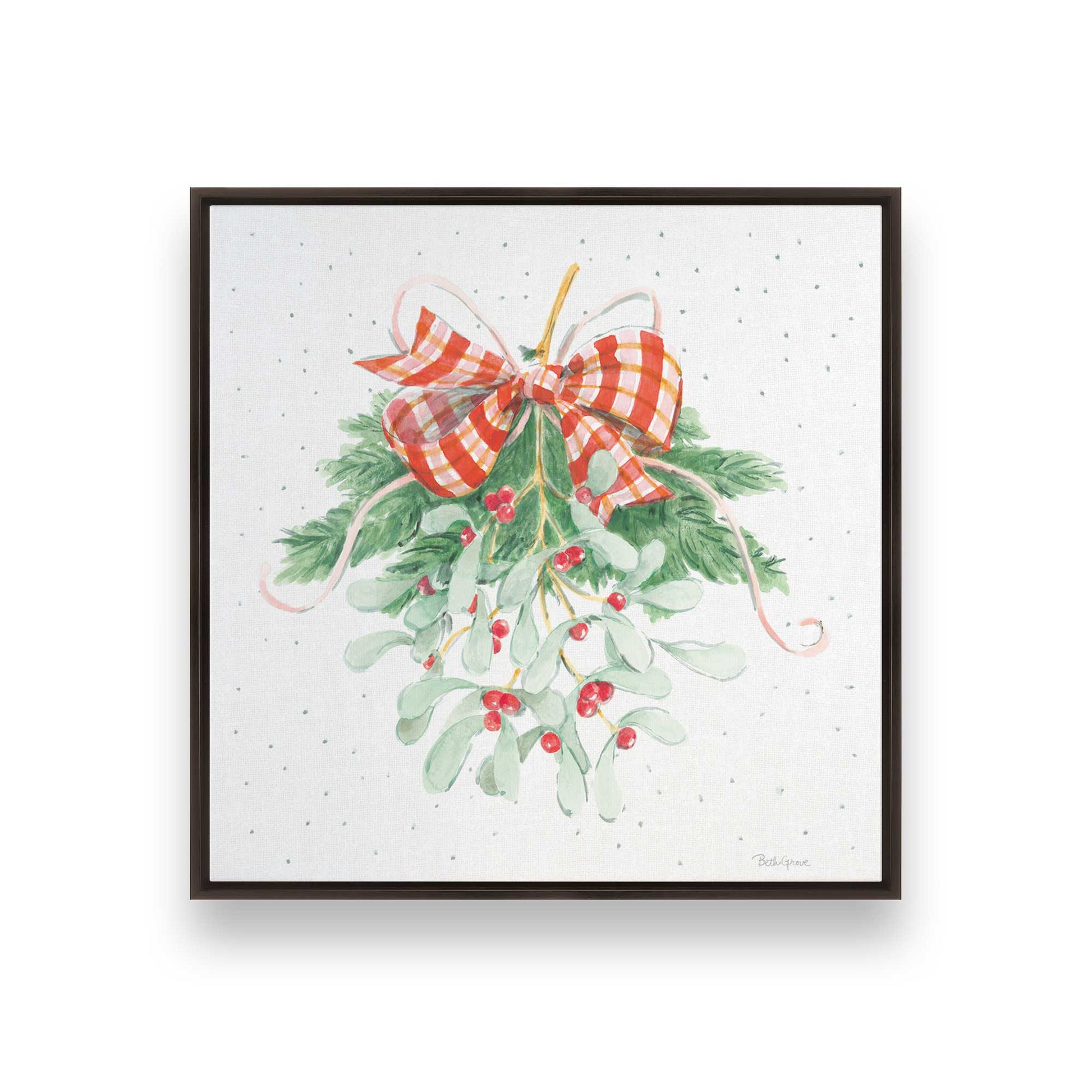 [Color:Espresso], Picture of art in an Espresso frame