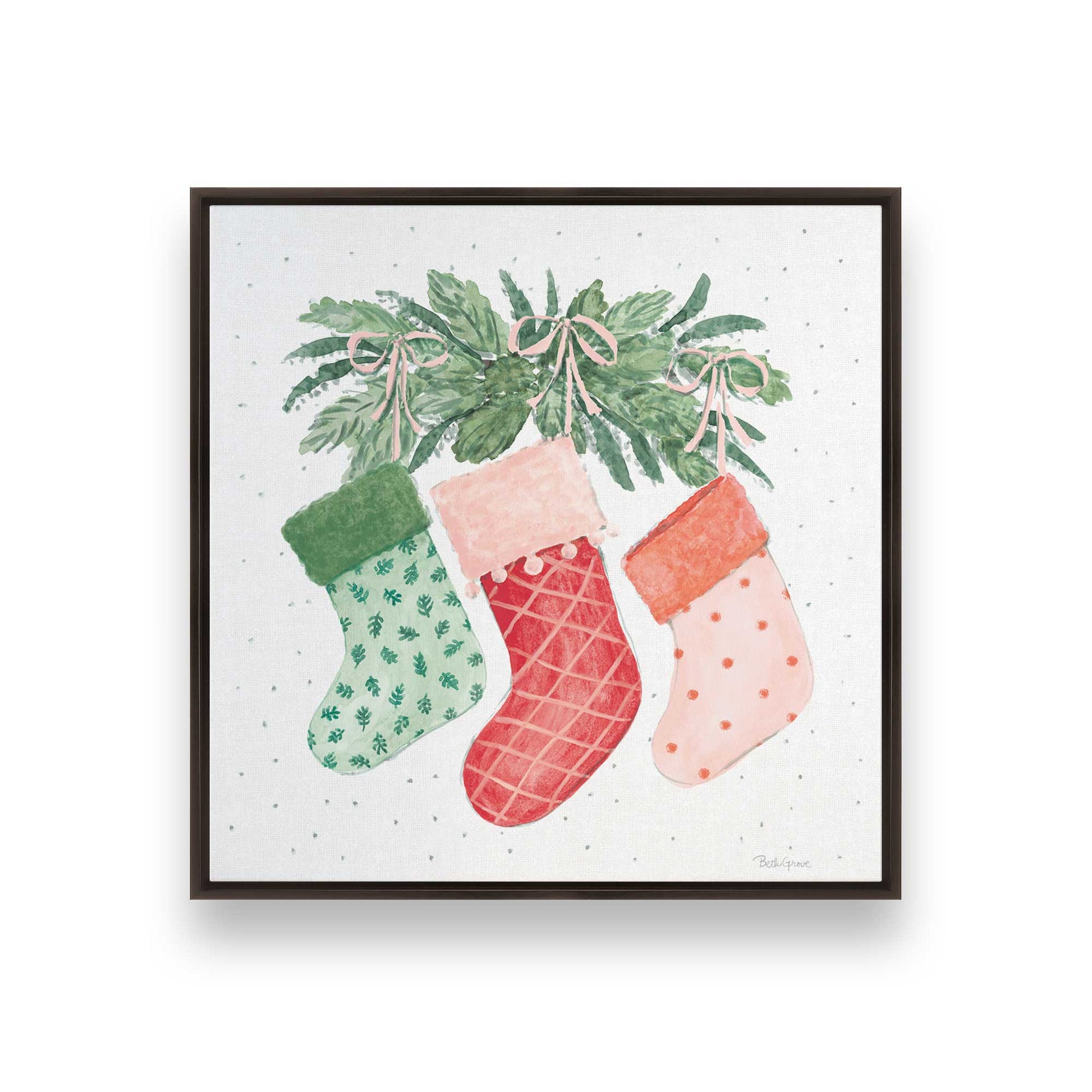 [Color:Espresso], Picture of art in an Espresso frame