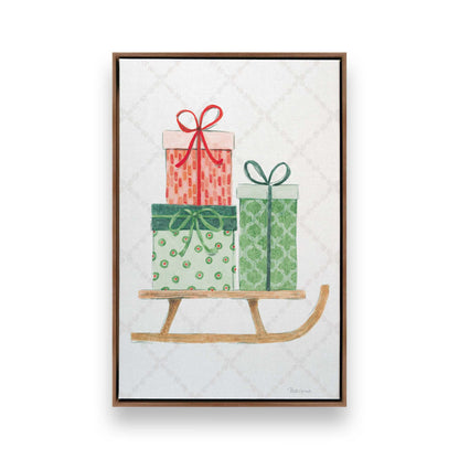 [Color:Walnut], Picture of art in a Walnut frame