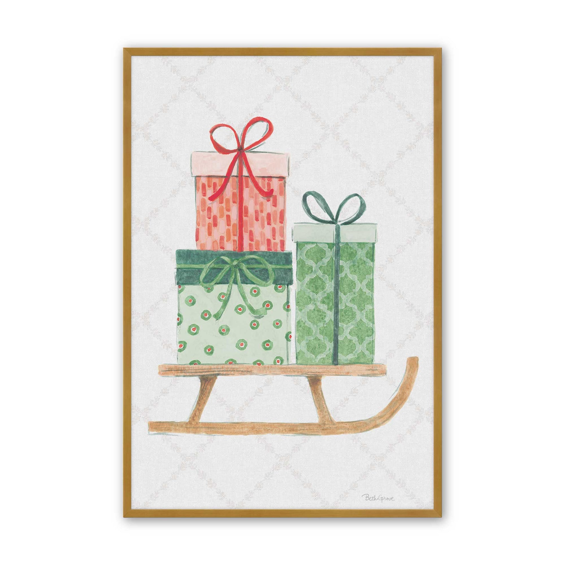 [Color:Polished Gold], Picture of art in a Polished Gold frame