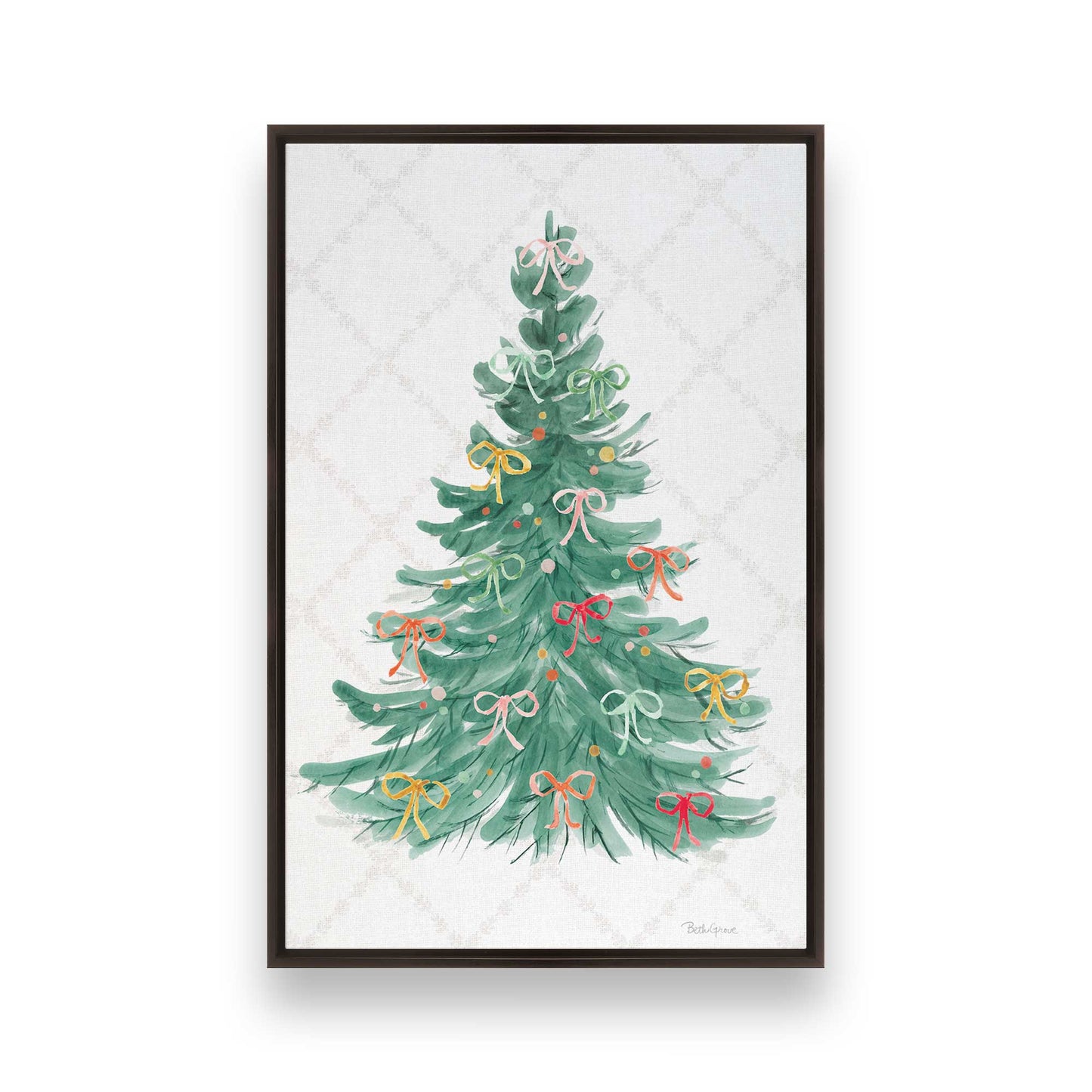 [Color:Espresso], Picture of art in a Espresso frame