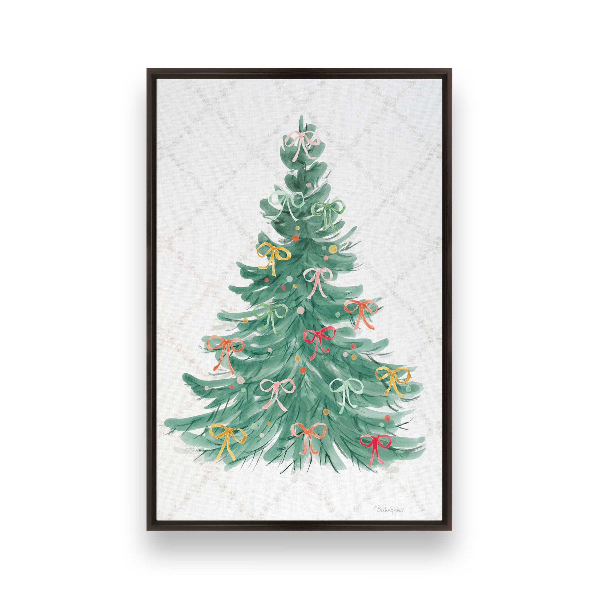 [Color:Espresso], Picture of art in a Espresso frame