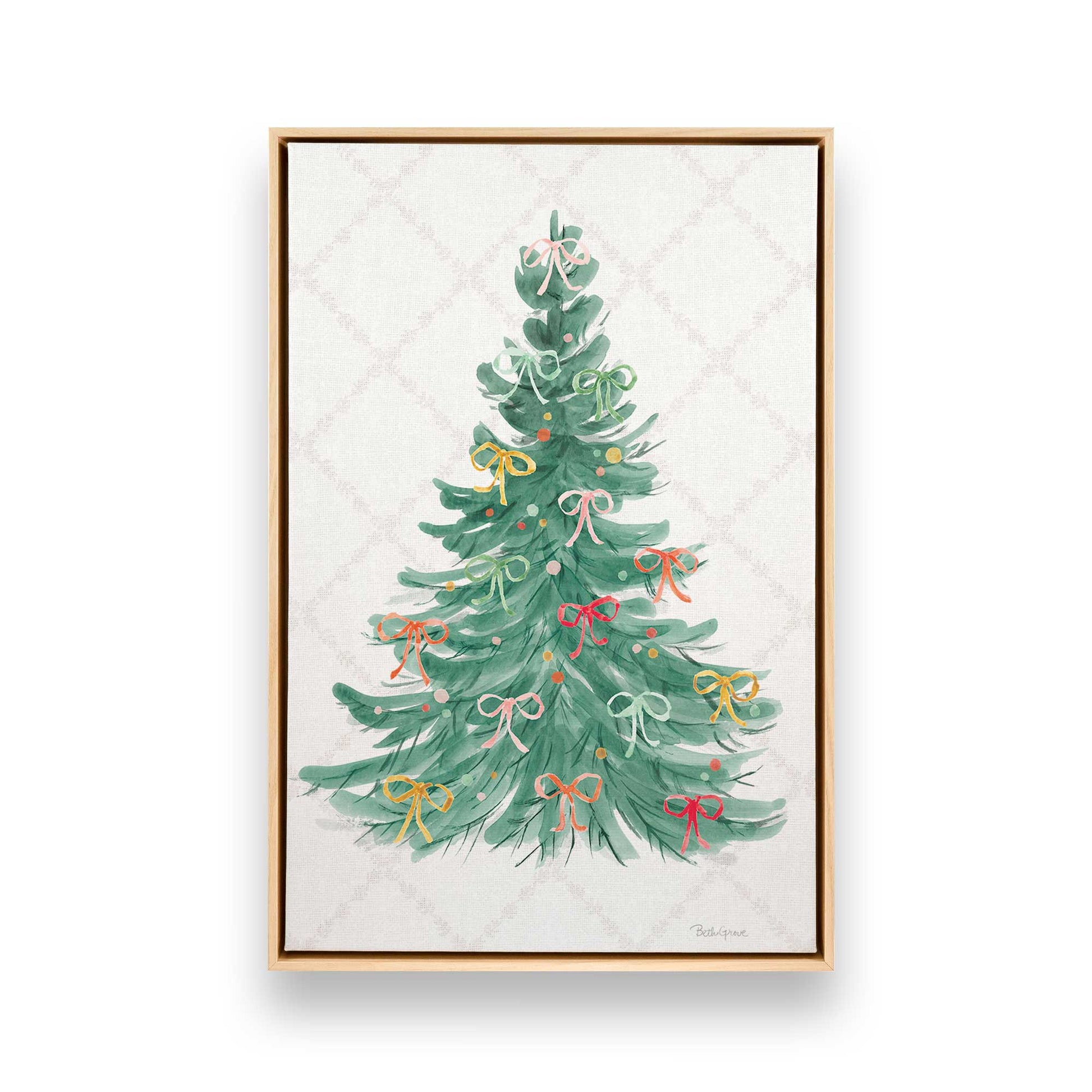 [Color:American Maple], Picture of art in a American Maple frame