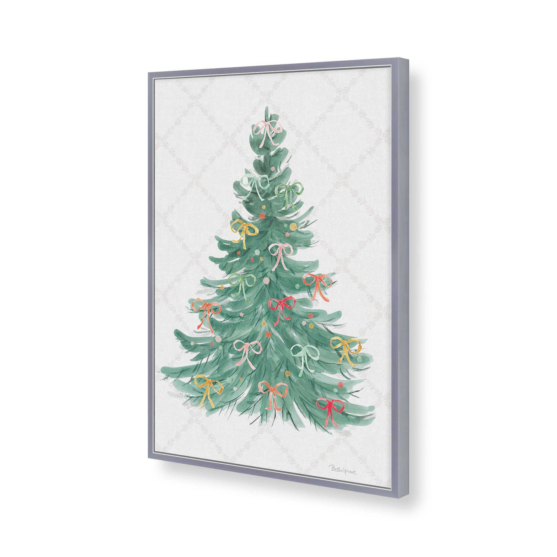 [Color:Polished Chrome], Picture of art in a Polished Chrome frame of the corner