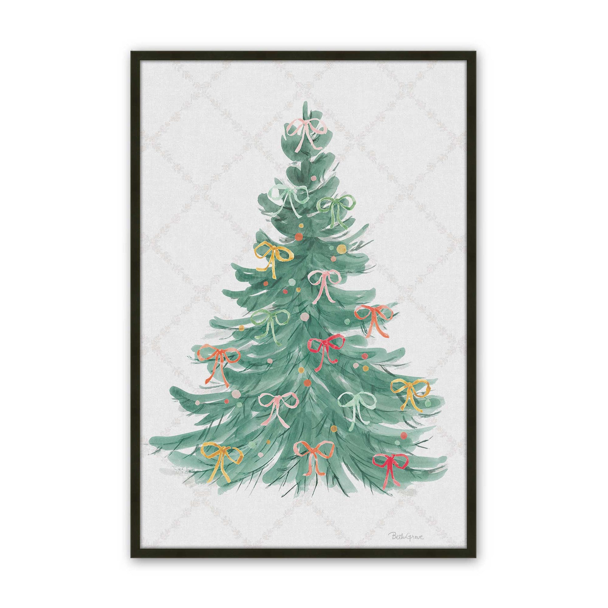 [Color:Satin Black], Picture of art in a Satin Black frame