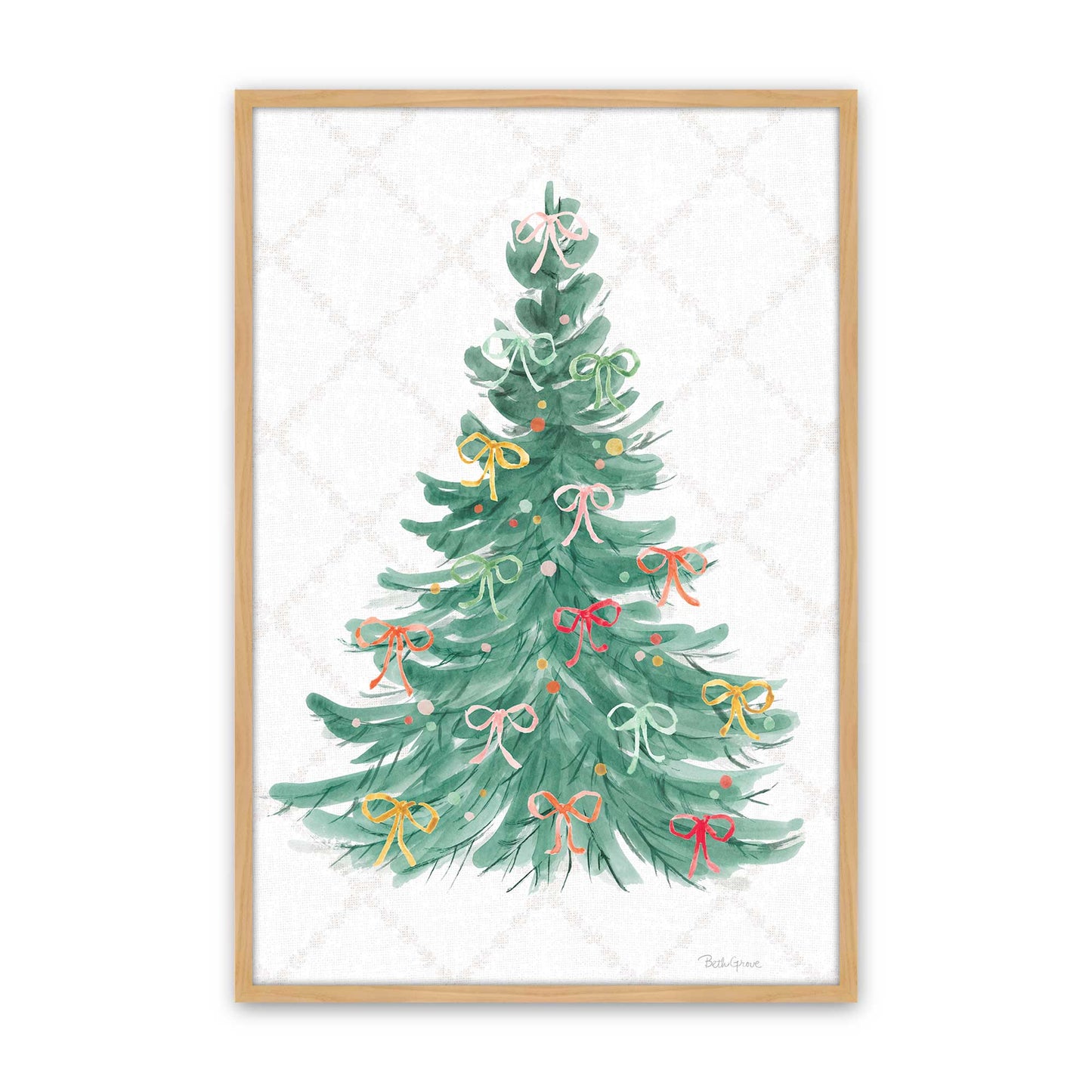 [Color:American Maple], Picture of art in a American Maple frame