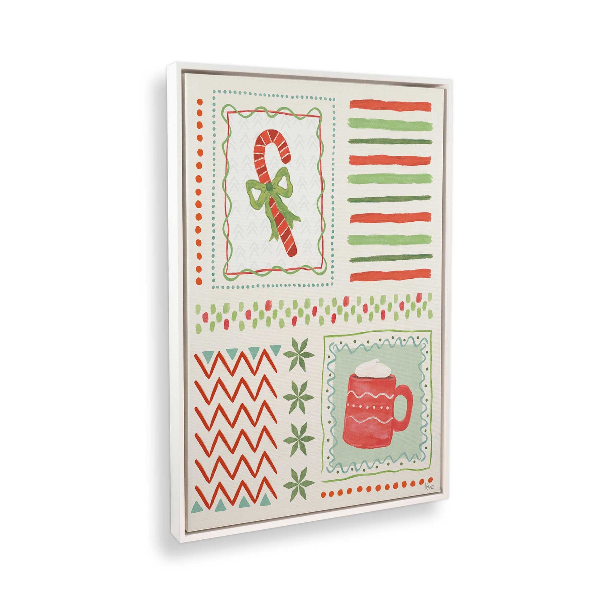 [Color:Opaque White], Picture of the corner of the art