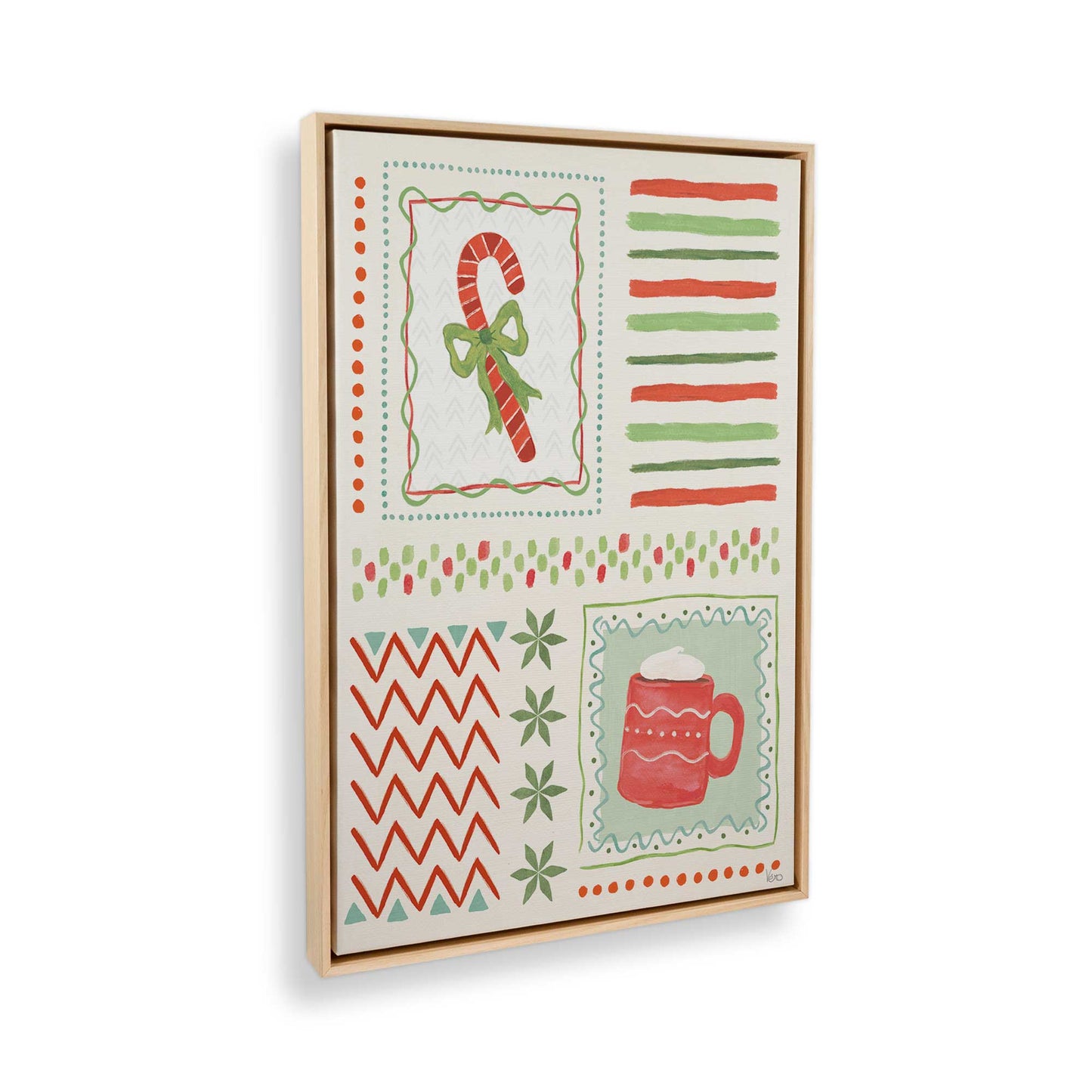 [Color:American Maple], Picture of the corner of the art