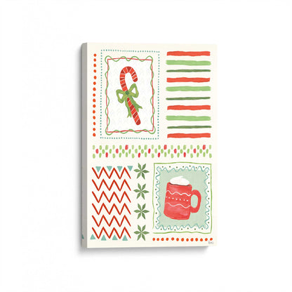 [Color:Stretched Canvas], Picture of art at an angle