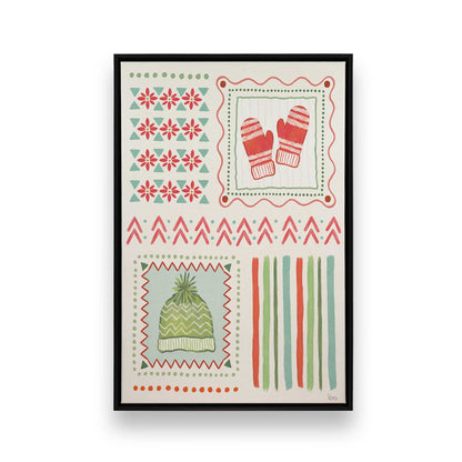 [Color:Satin Black], Picture of art in a Satin Black frame