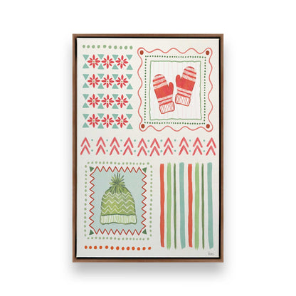 [Color:Walnut], Picture of art in a Walnut frame