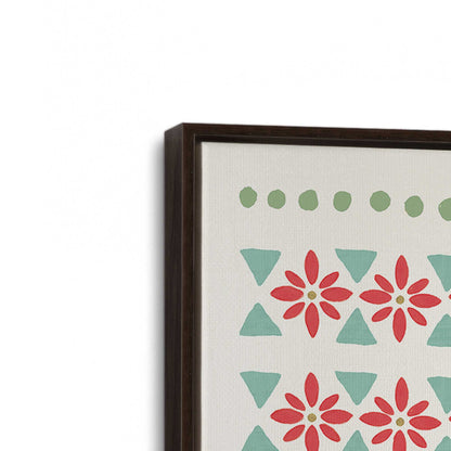 [Color:Espresso], Picture of art in a Espresso frame at an angle