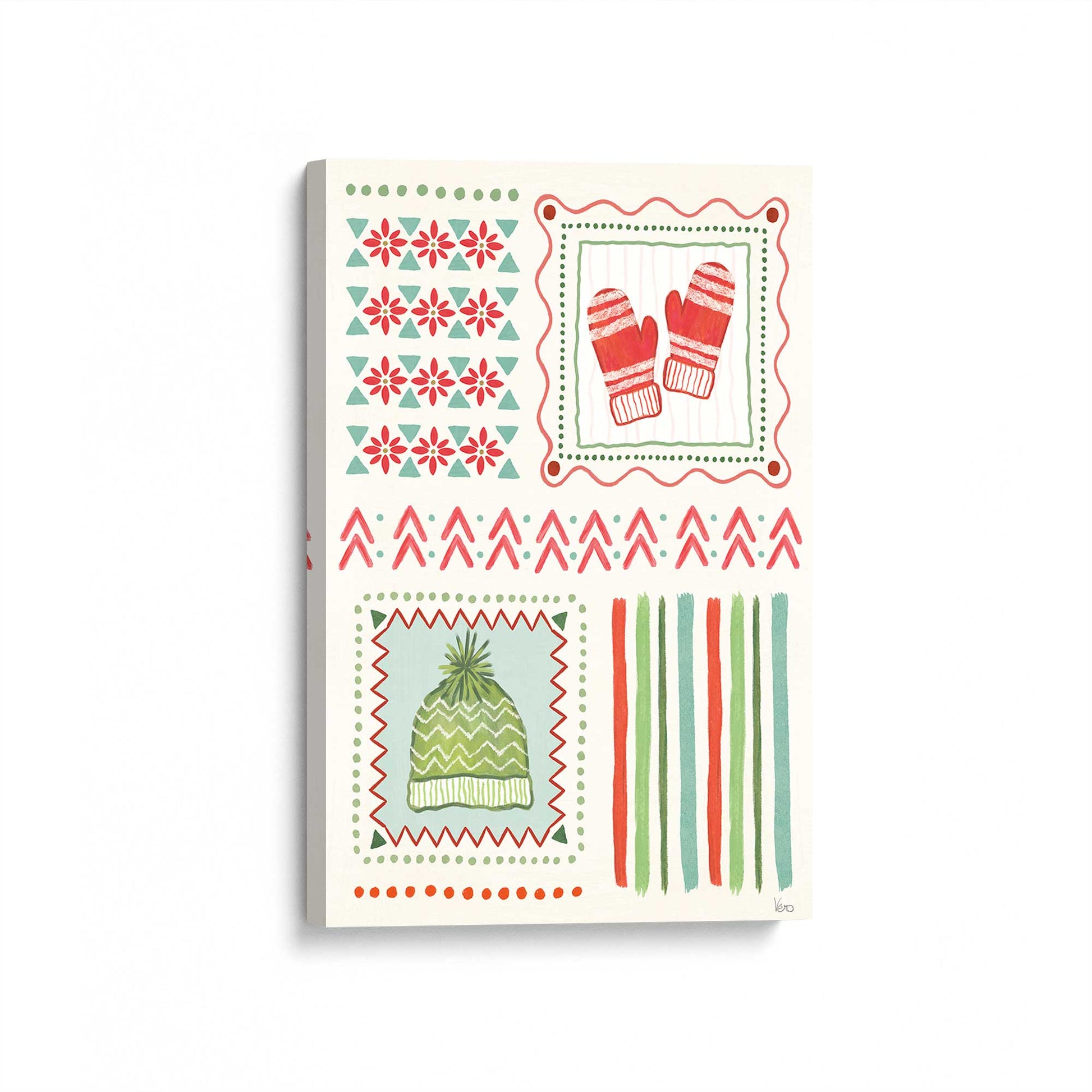 [Color:Stretched Canvas], Picture of art at an angle