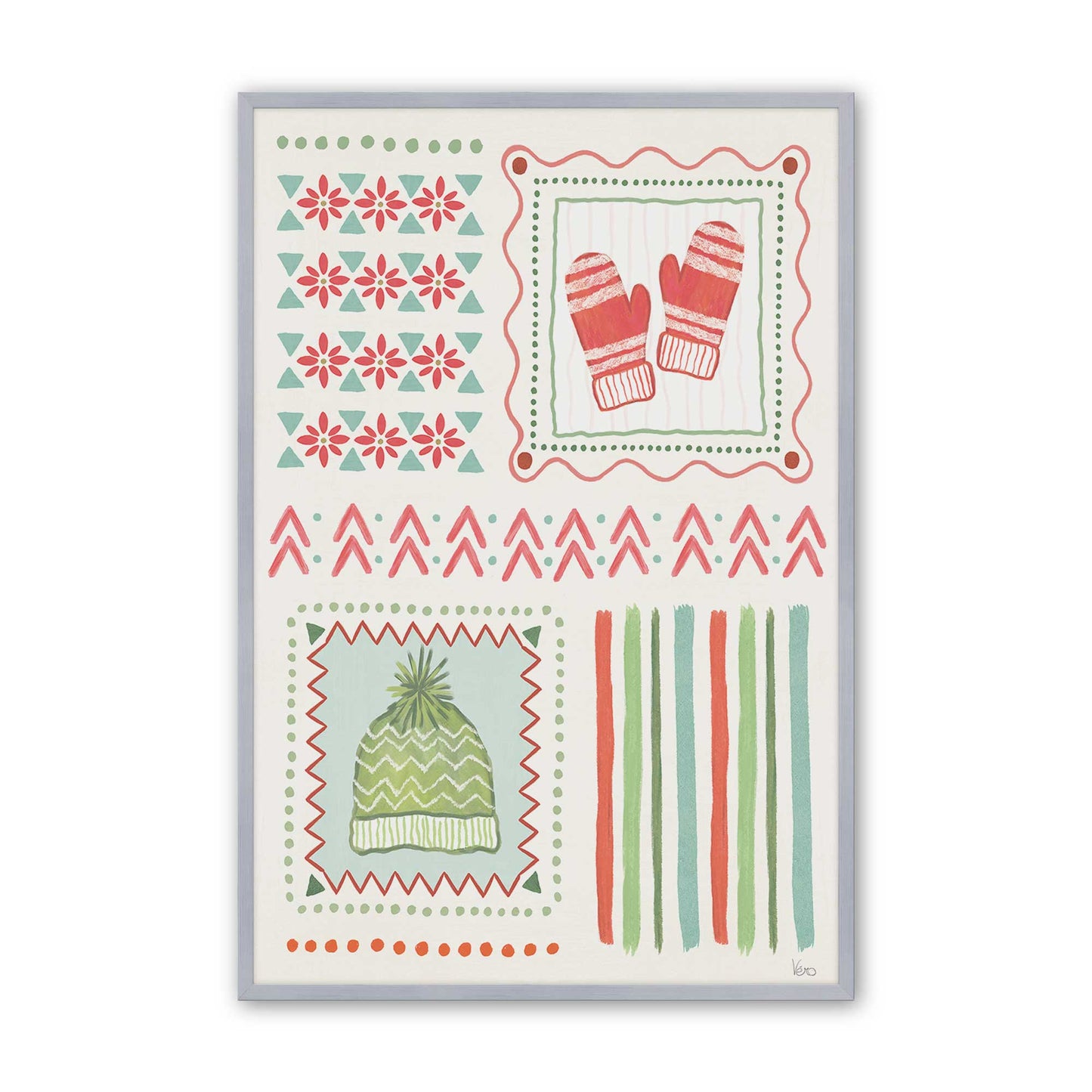 [Color:Polished Chrome], Picture of art in a Polished Chrome frame