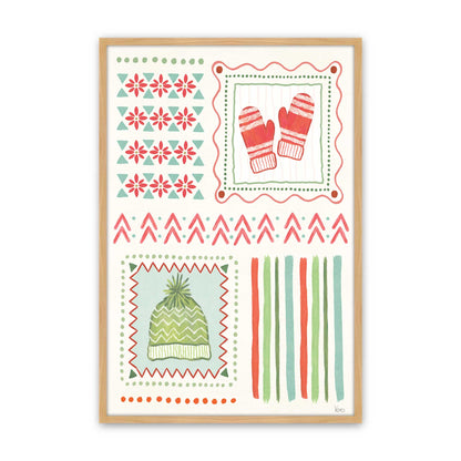 [Color:American Maple], Picture of art in a American Maple frame