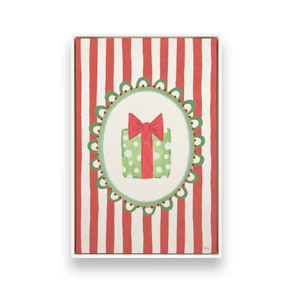 [Color:Opaque White], Picture of art in a White frame