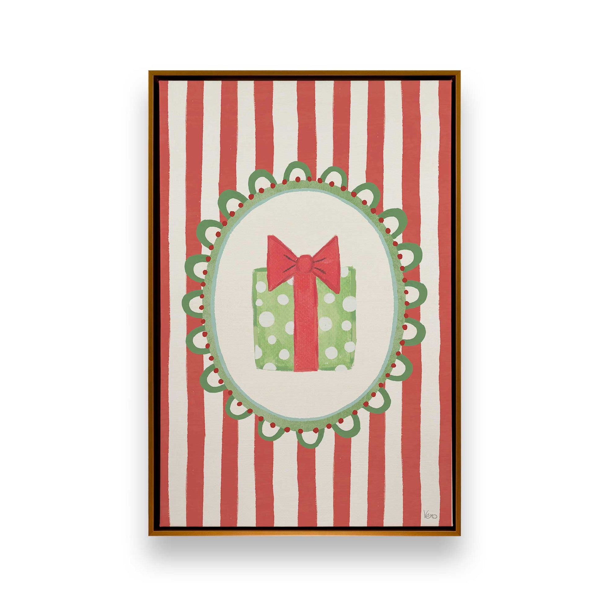 [Color:Polished Gold], Picture of art in a Polished Gold frame