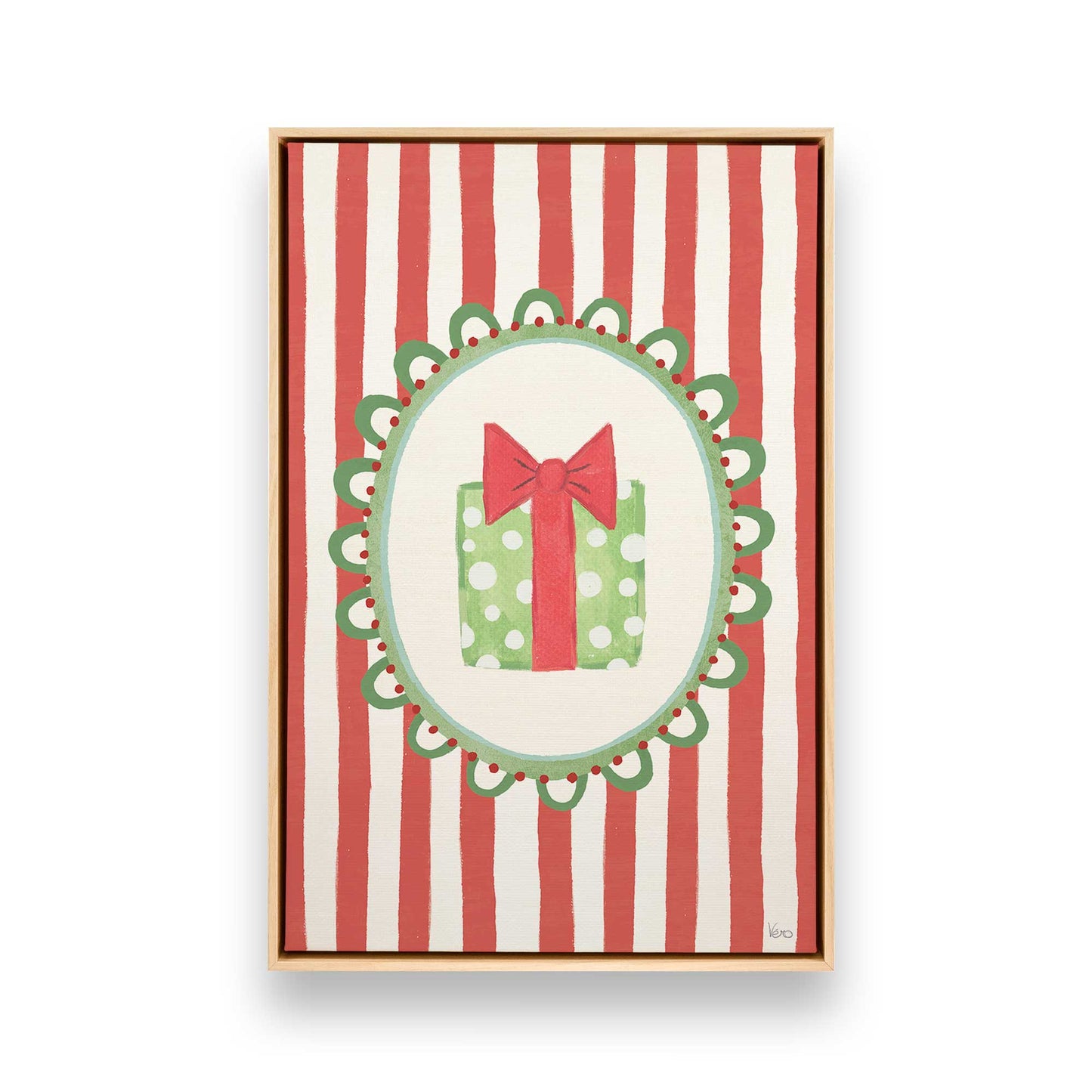 [Color:American Maple], Picture of art in an American Maple frame