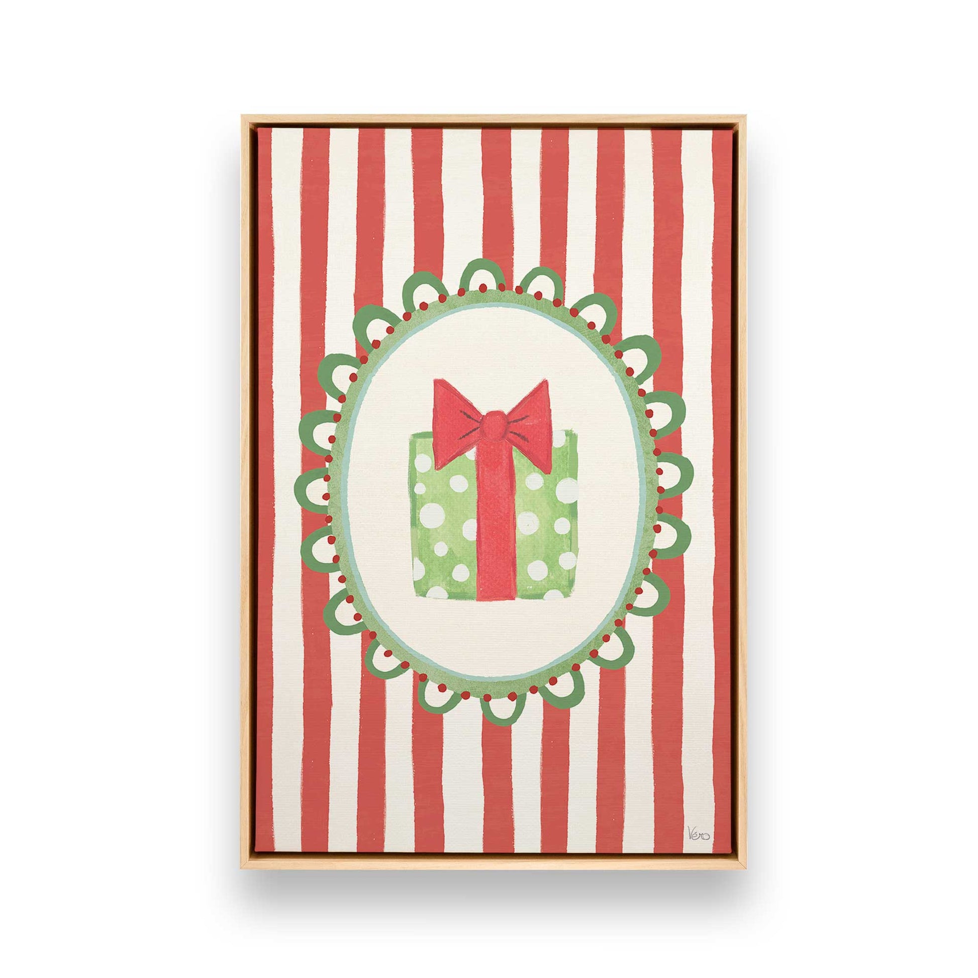 [Color:American Maple], Picture of art in an American Maple frame