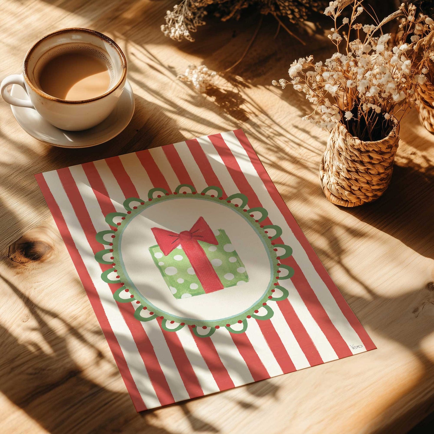 [Color:Rolled Print], Picture of close up of art