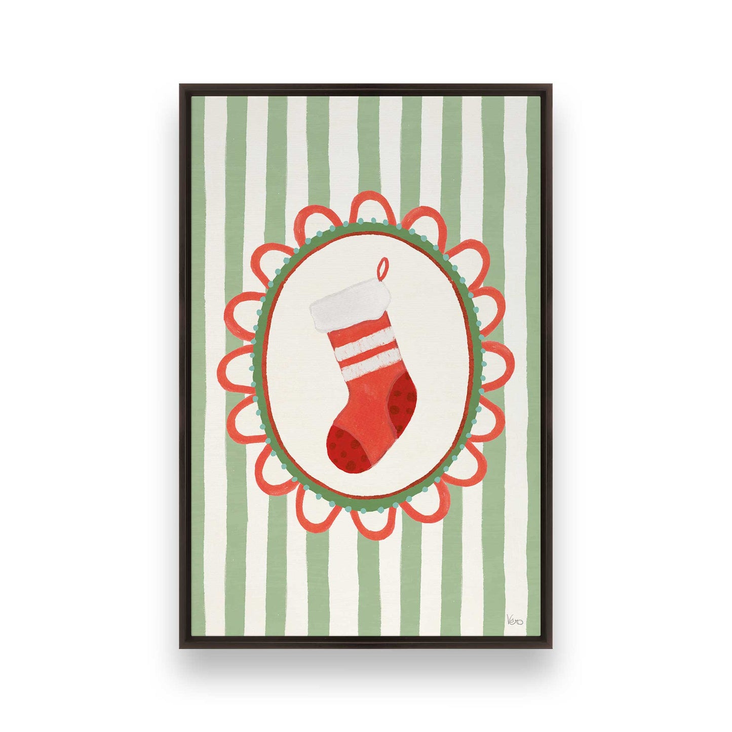 [Color:Espresso], Picture of art in a Espresso frame