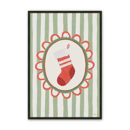 [Color:Satin Black], Picture of art in a Satin Black frame